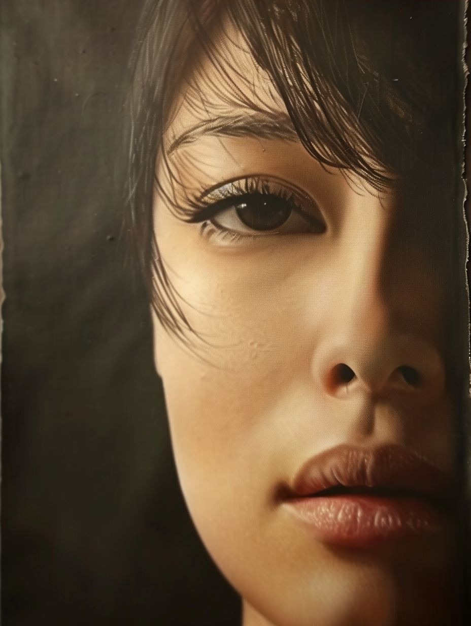 Ethereal Gazes: A Study of Asian Beauty - Image 3