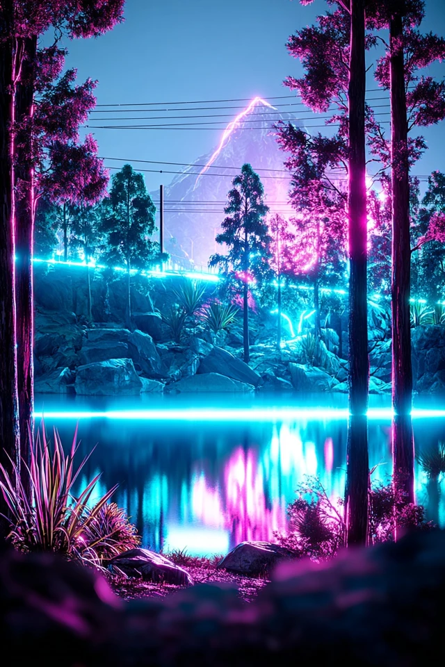 Neon Dreams: A Cyberpunk Visual Journey - Image 2