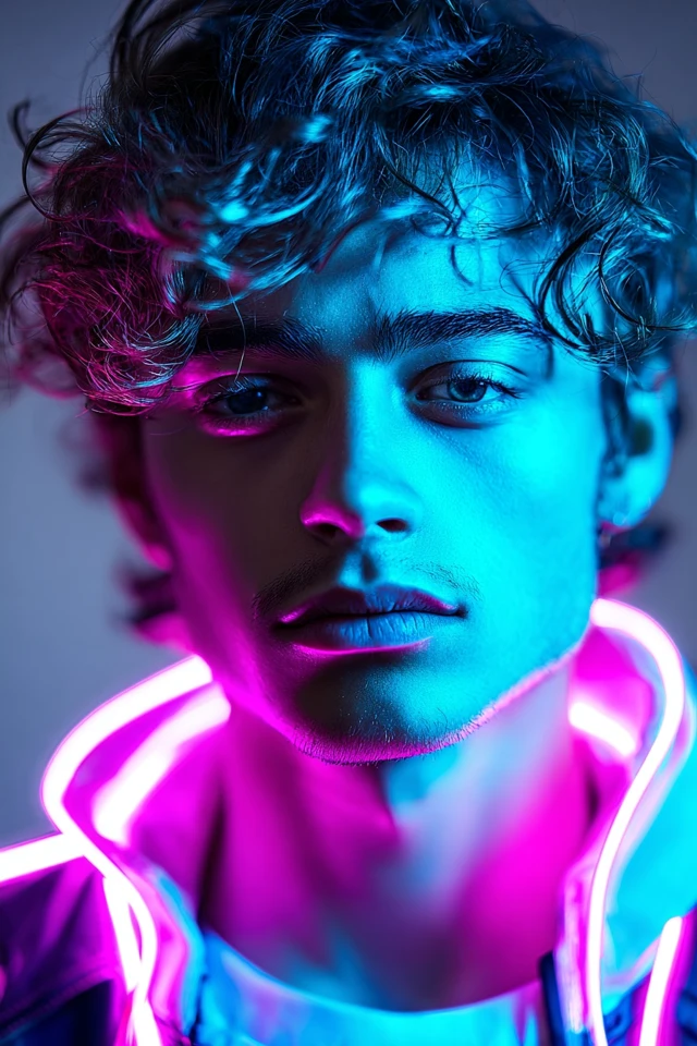 Neon Dreams: A Cyberpunk Visual Journey - Image 1