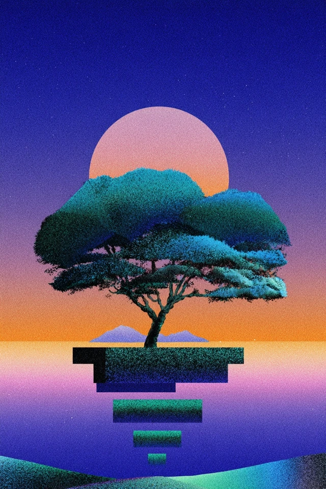 Neon Zen Silhouette - Image 5