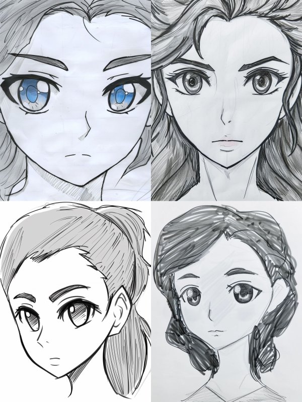 Anime Character Design Study