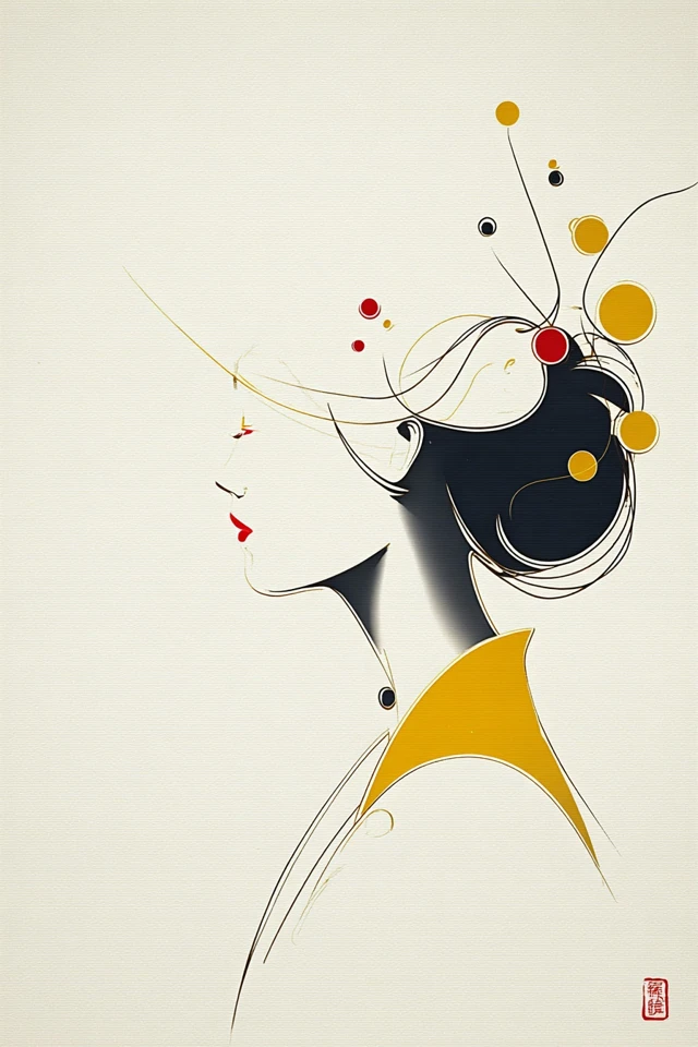 Zen Minimalist Muse - Image 1