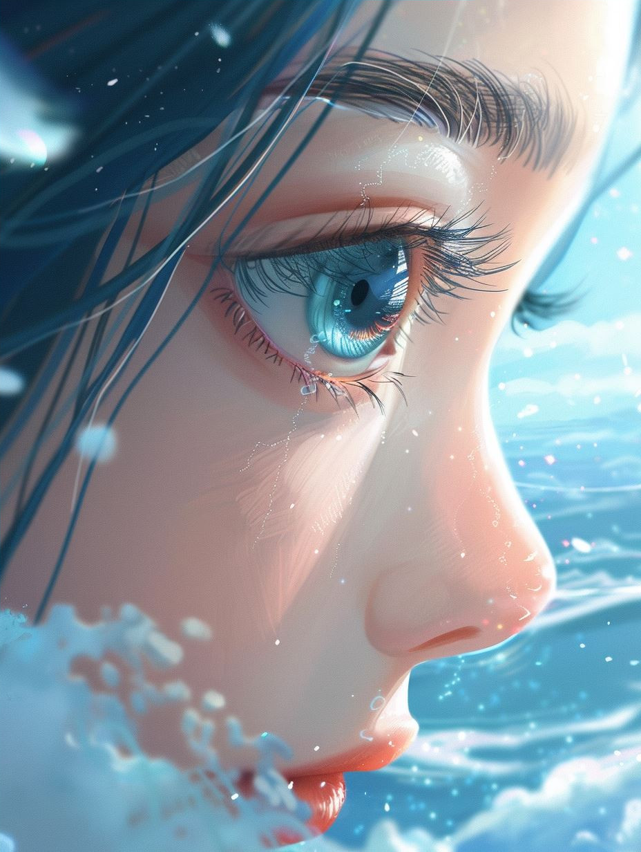 Ethereal Gaze of Watery Dreams - Image 4