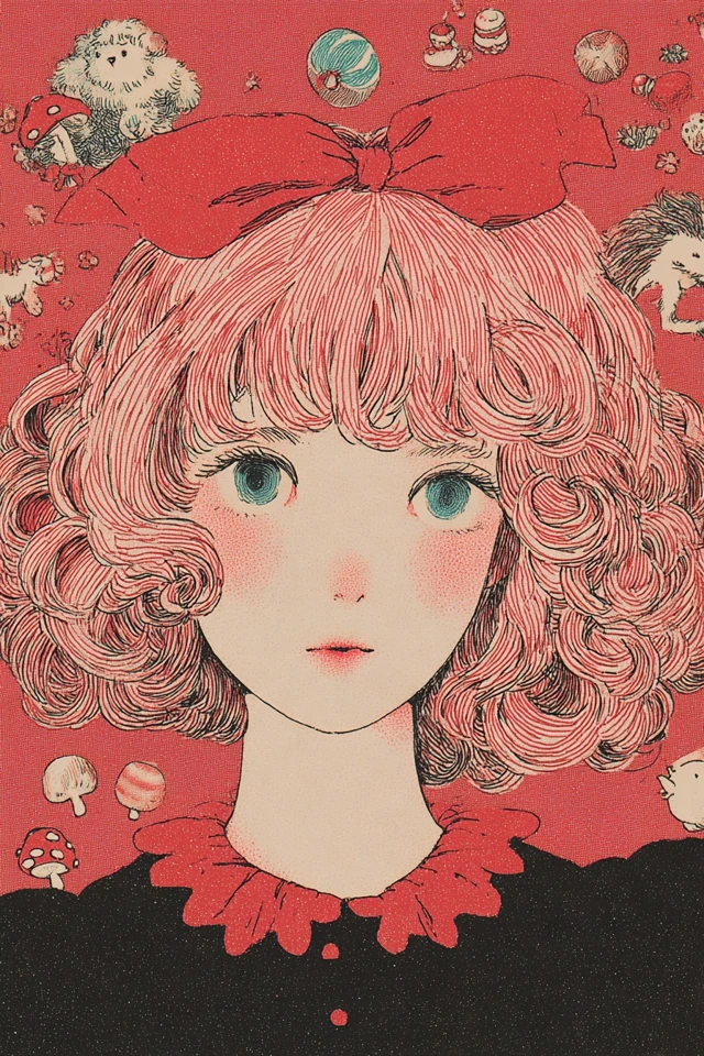 Crimson Dream Doll - Image 1