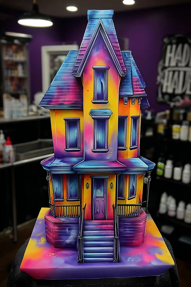 Vibrant Neon Artistry Across Different Mediums - Image 6