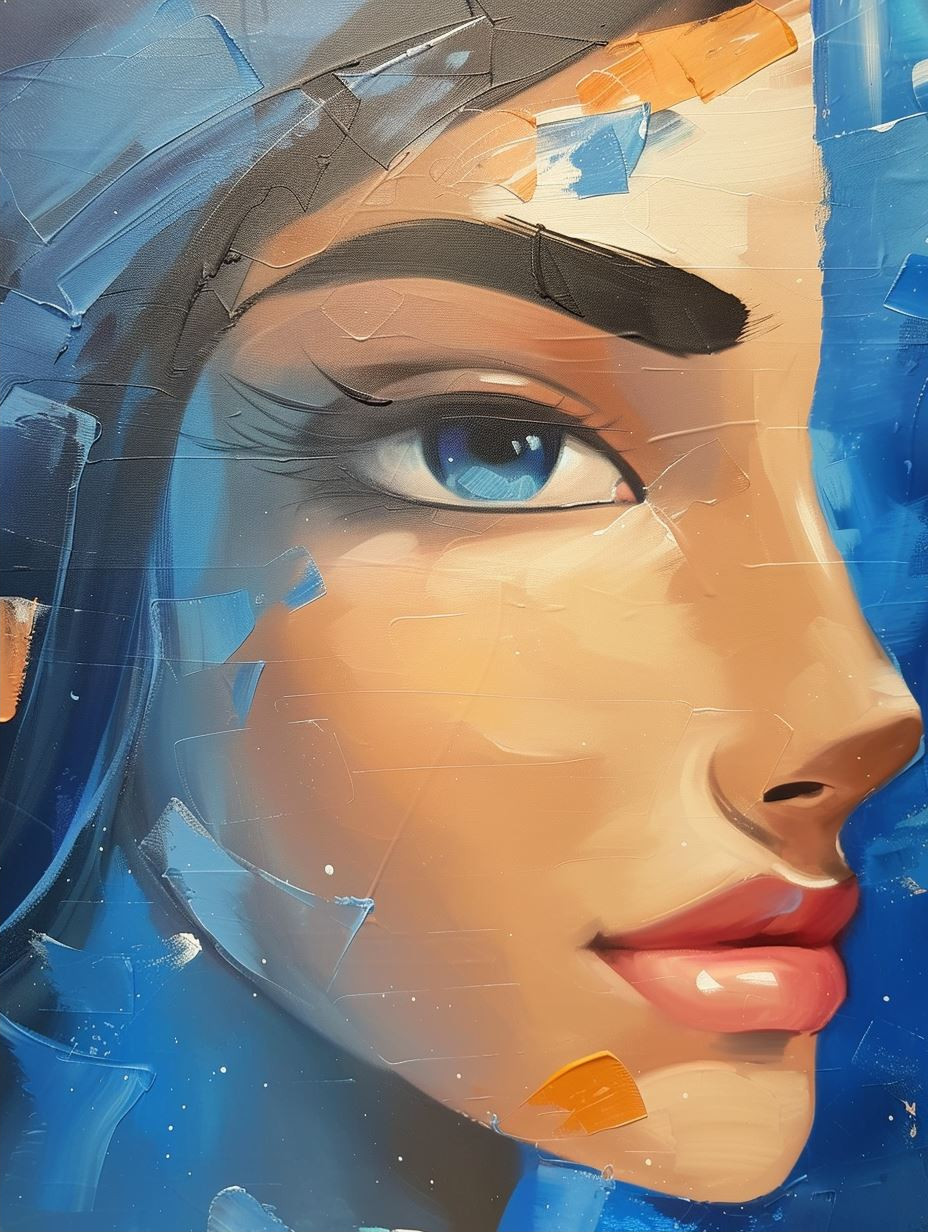 From Sketch to Soul: Portrait Evolution - Image 2