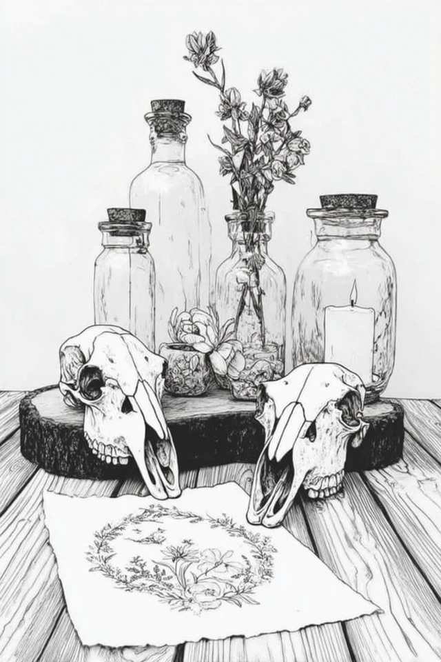 Botanical Soul Sketch - Image 3