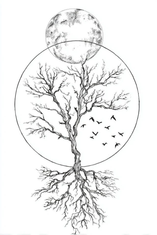Botanical Soul Sketch - Image 5