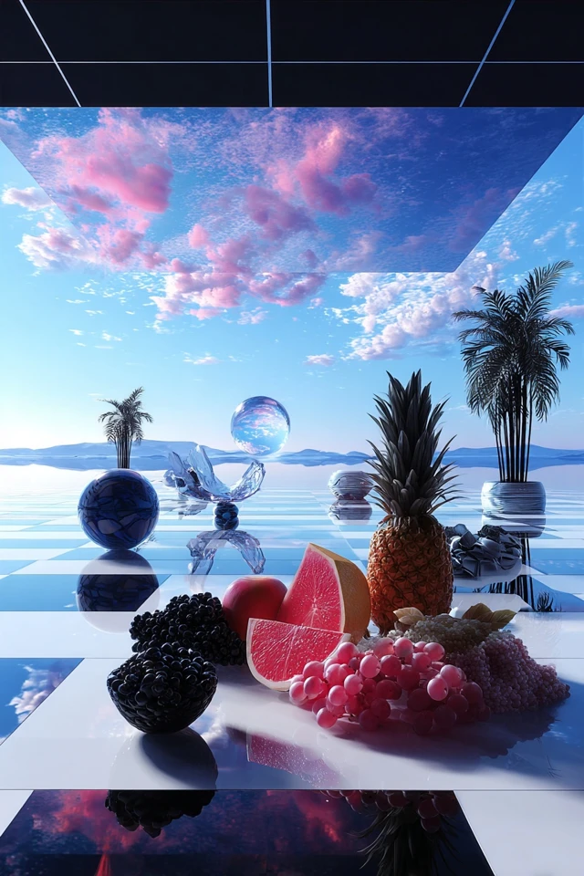 Neon Dreamscape Vision - Image 3
