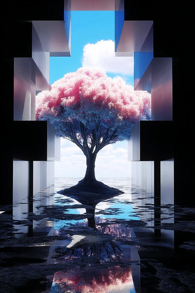 Neon Dreamscape Vision - Image 5