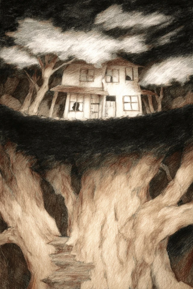 Somber Charcoal Gaze - Image 6