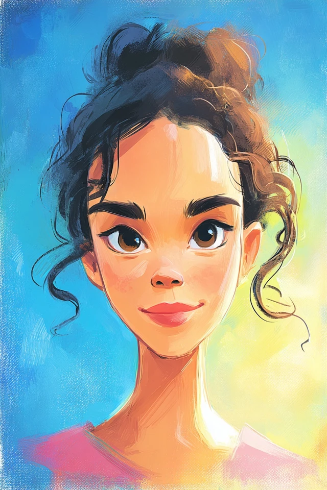 Vibrant Digital Glow - Image 1