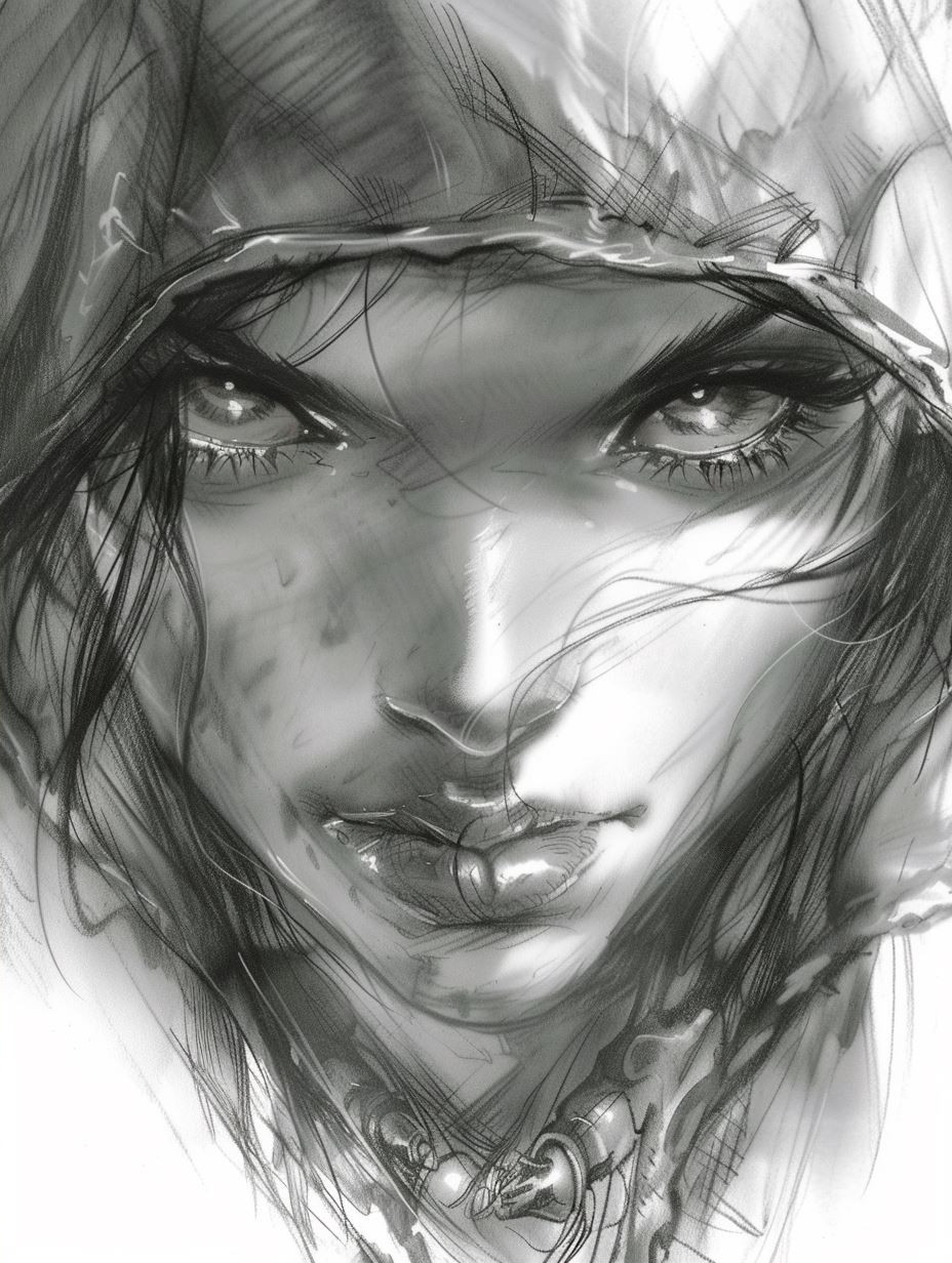 Ethereal Gaze: Four Conceptual Female Portraits - Image 2