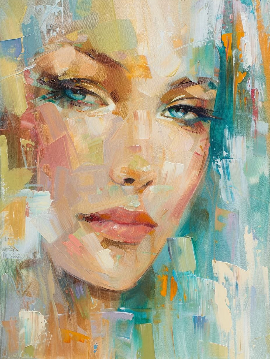 Abstract Impressionist Gaze - Image 4