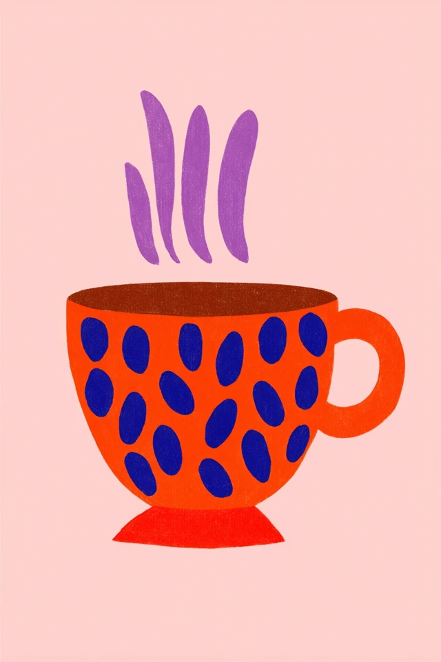 Vibrant Whimsy in Warm Hues - Image 4