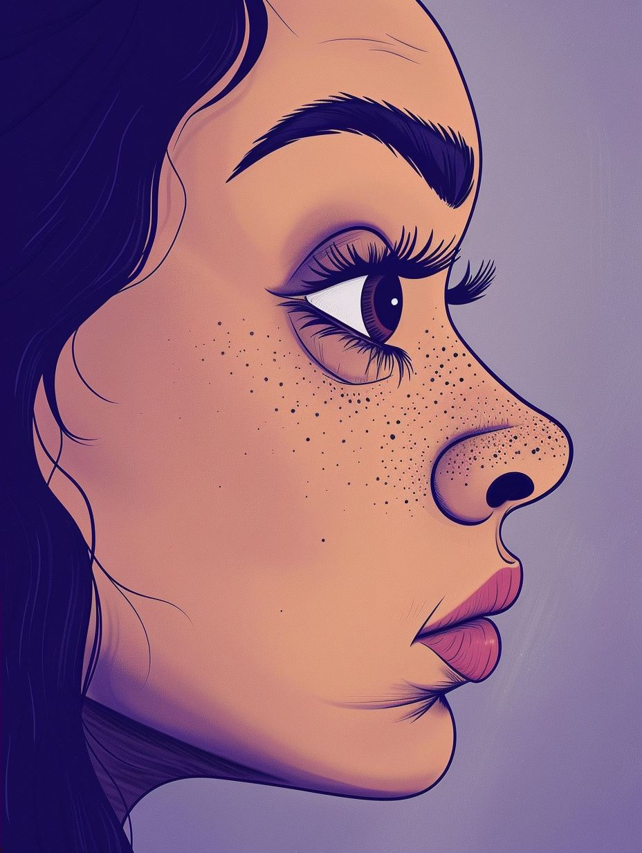 Vibrant Neon Portrait Studies - Image 2