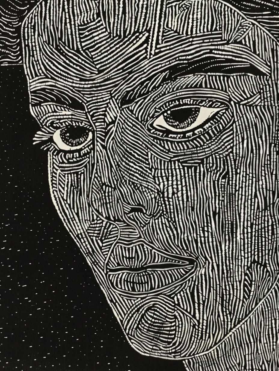 Etched Soul in Ink Lines - Image 3