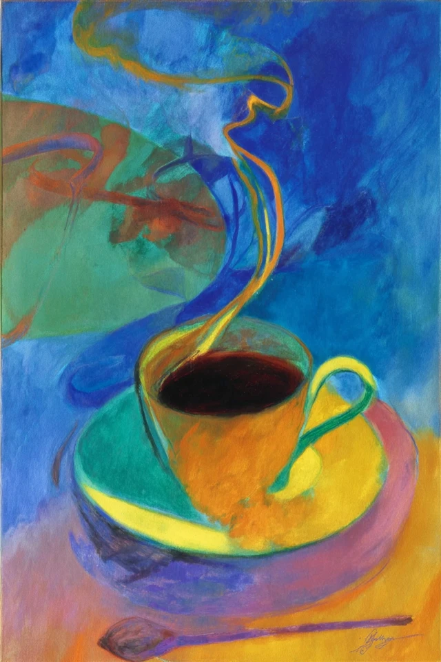 Vibrant Visions: A Four-Panel Artistic Journey - Image 4
