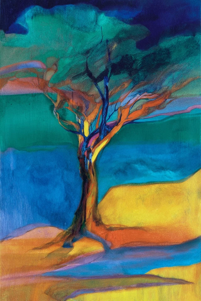 Vibrant Visions: A Four-Panel Artistic Journey - Image 5