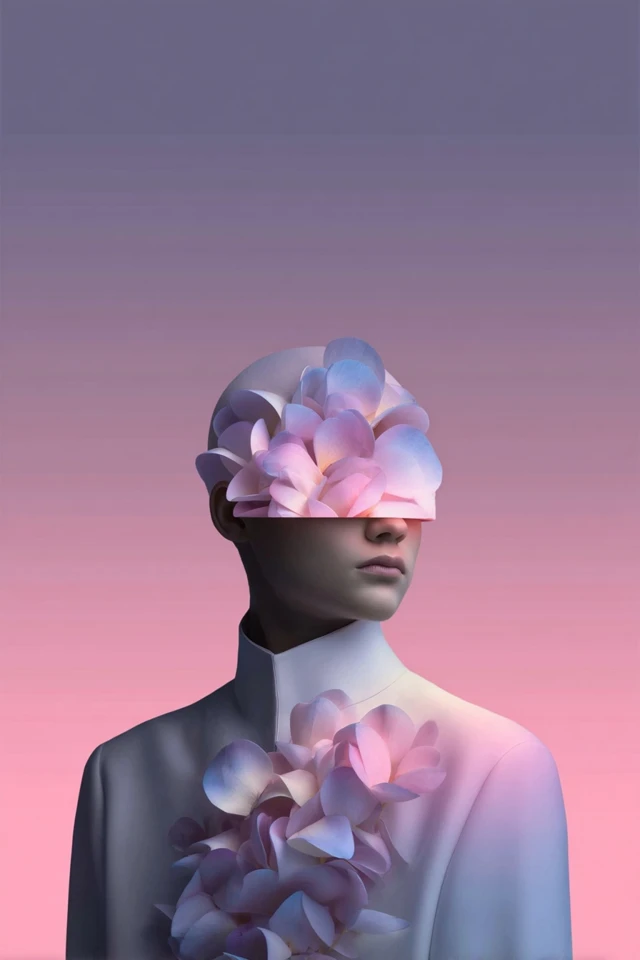 Floral Vision Surrealism - Image 1