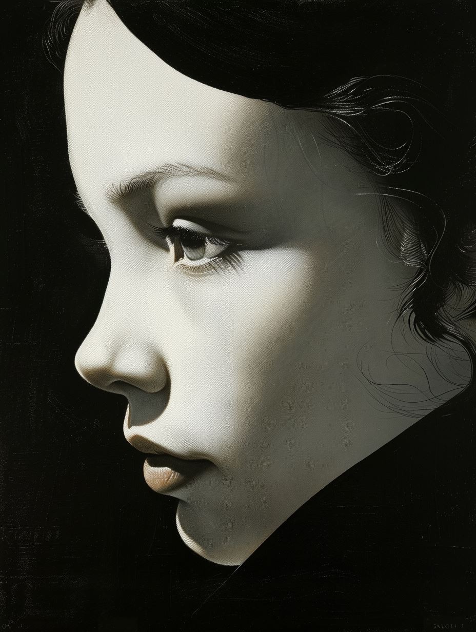 Velvet Shadows Portrait - Image 1