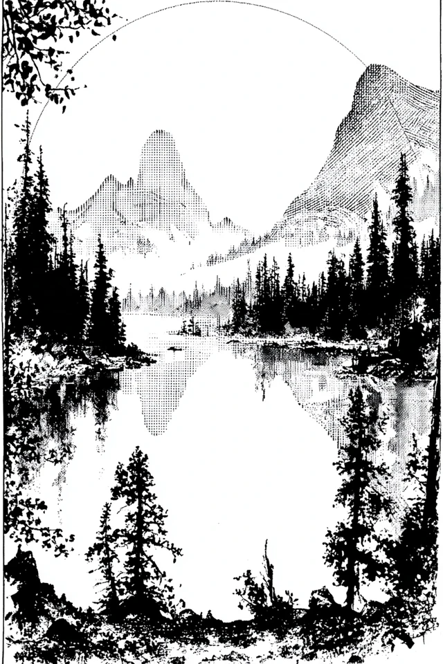 Ink Contrast Portrait - Image 2
