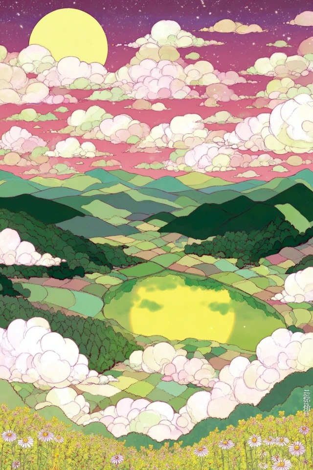 Floral Dreamscape Anime - Image 2