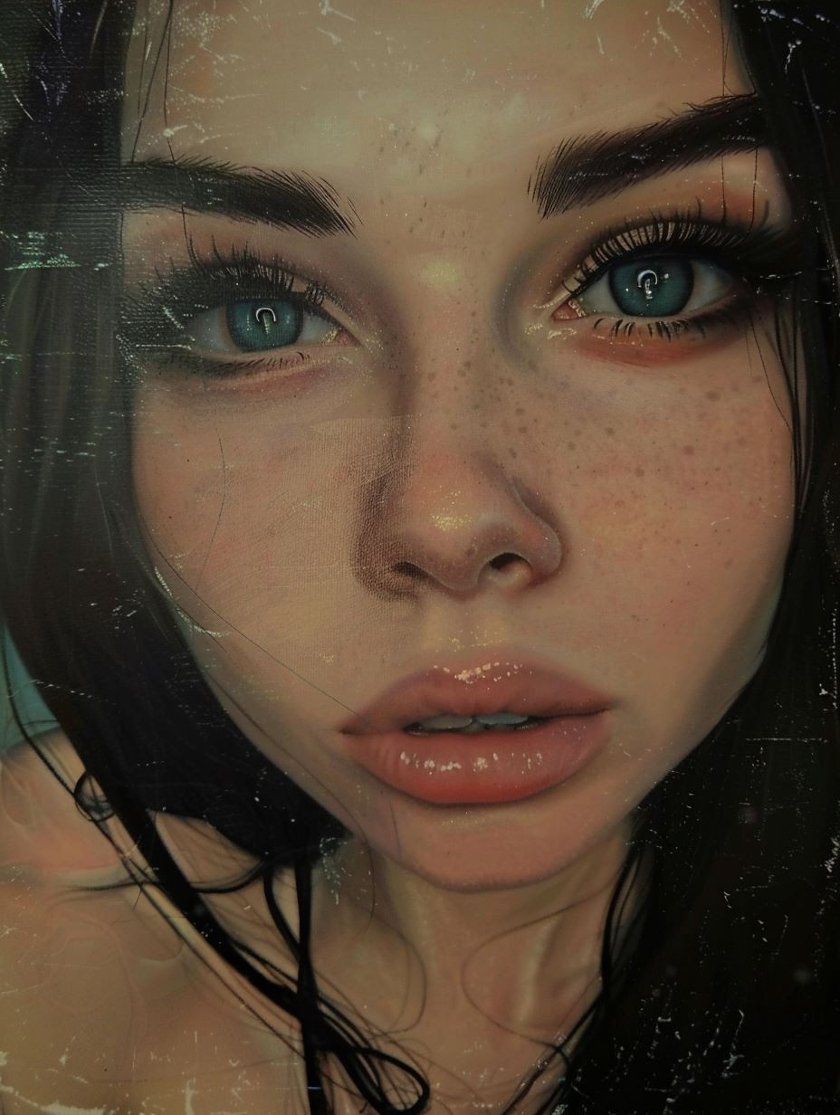 Melancholic Gaze Cinematic Portraits - Image 3