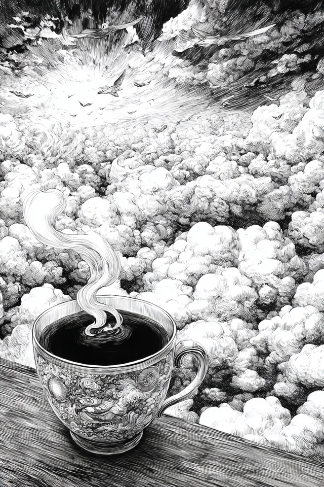 Ink Whispers of the Aviary - Image 4