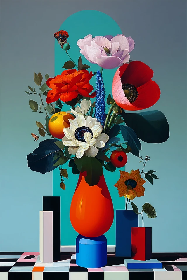 Vibrant Geometric Surrealism Collection - Image 3