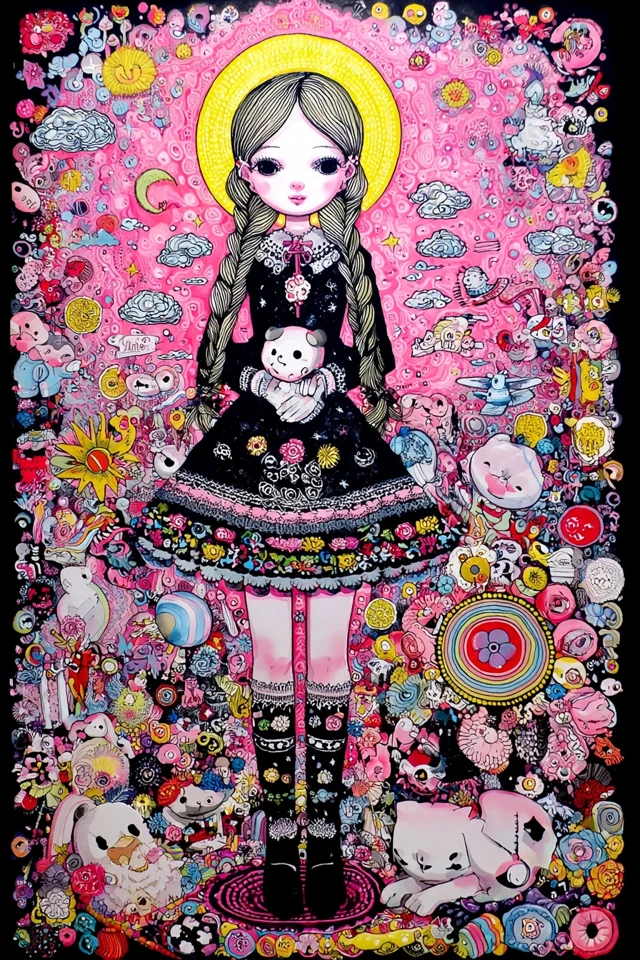Whimsical Pastel Chaos - Image 1