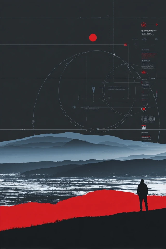 Crimson Accents in a Monochrome World - Image 2