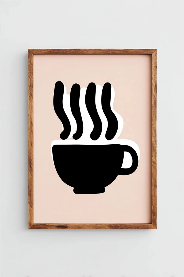 Minimalist Black and White Art Set - Image 4