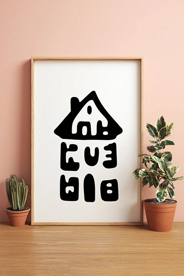 Minimalist Black and White Art Set - Image 6
