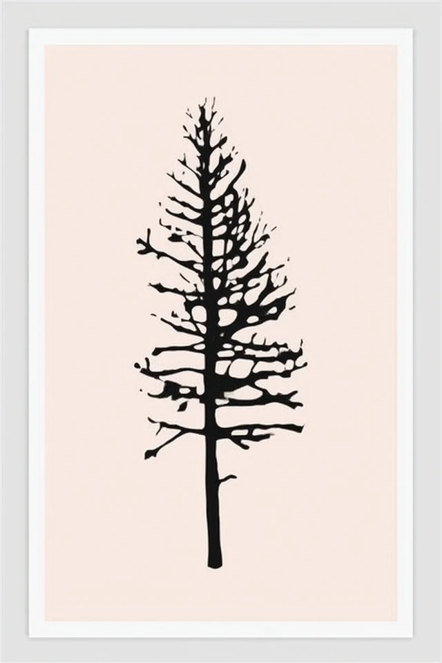 Minimalist Black and White Art Set - Image 5