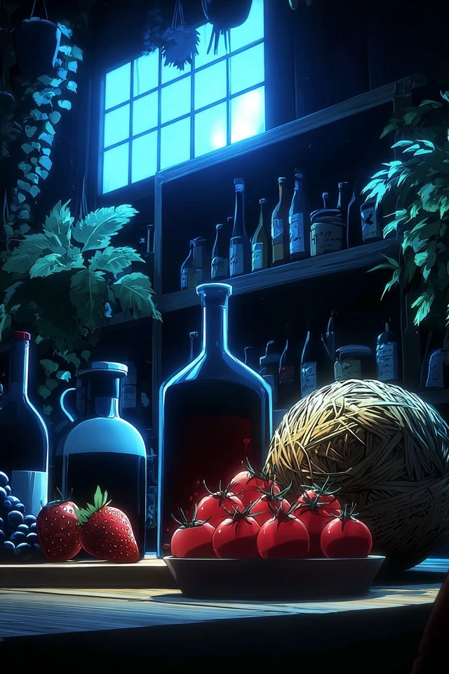 Neon Noir Anime Gaze - Image 3