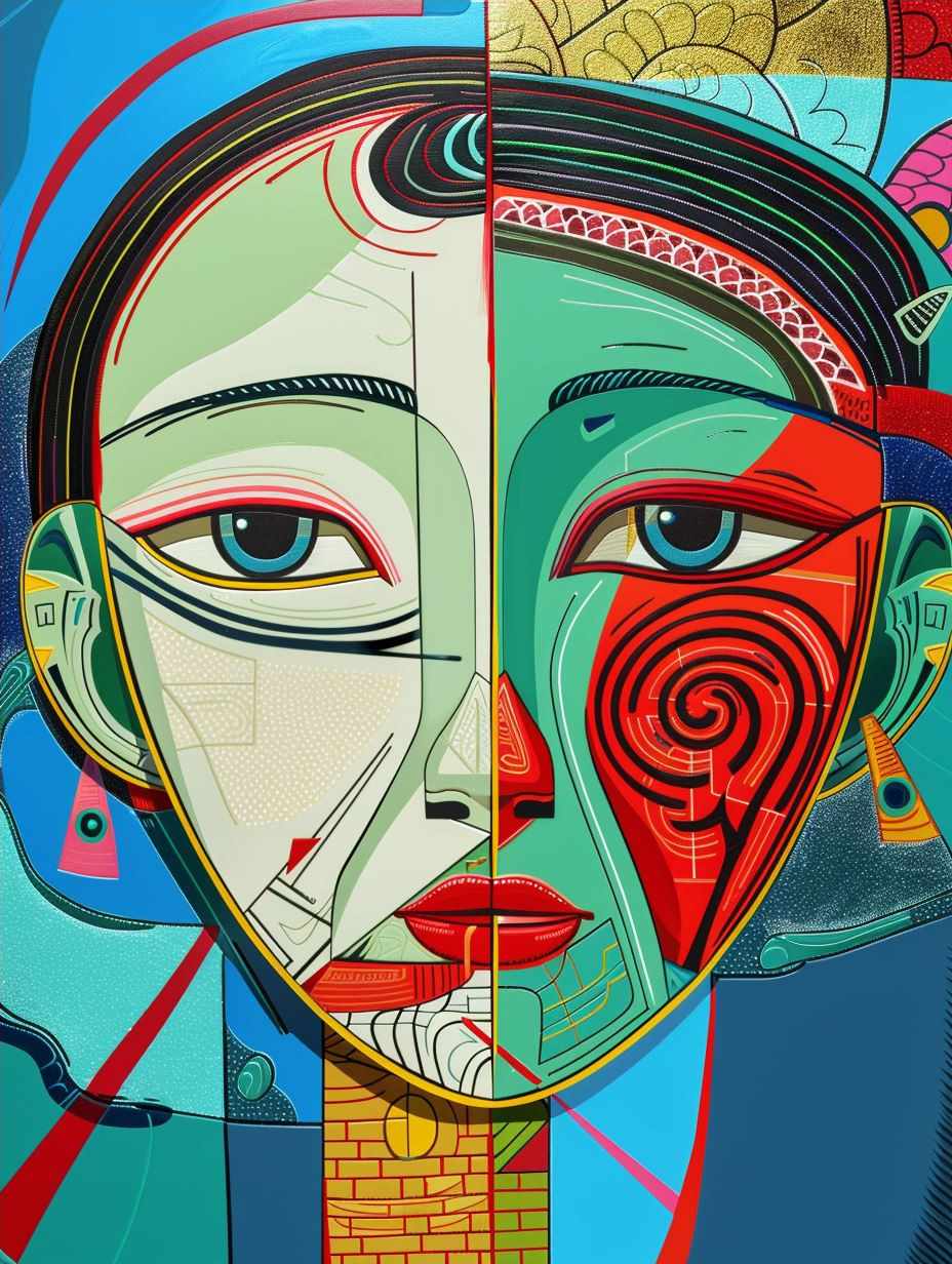 Abstract Portraits of Ethereal Women - Image 4