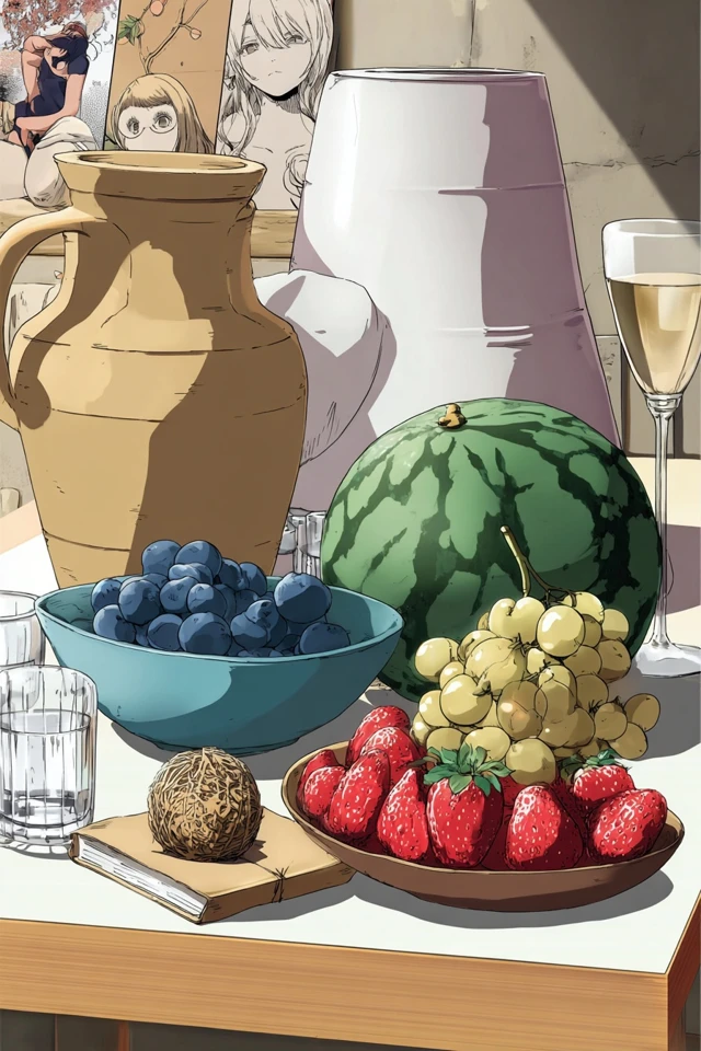 Golden Hour Anime Elegance - Image 3