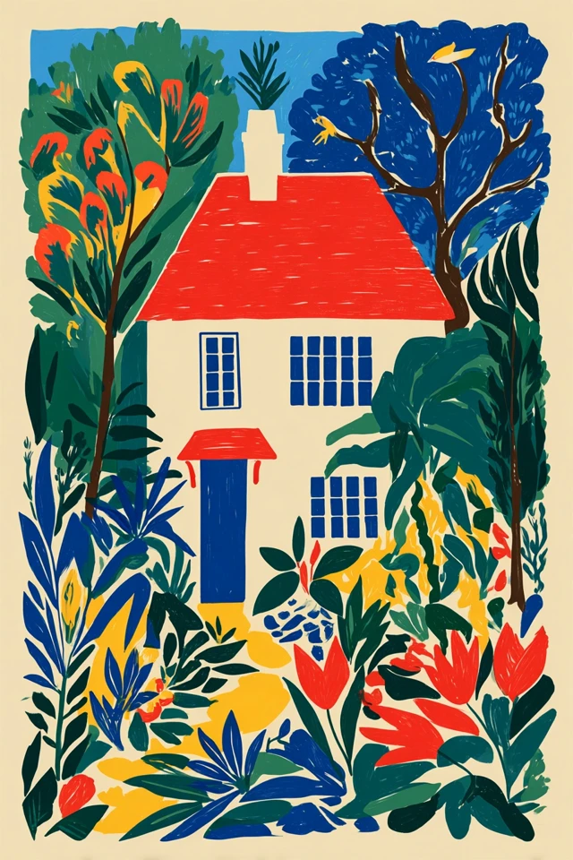 Vibrant Primary Palette Art Prints - Image 6