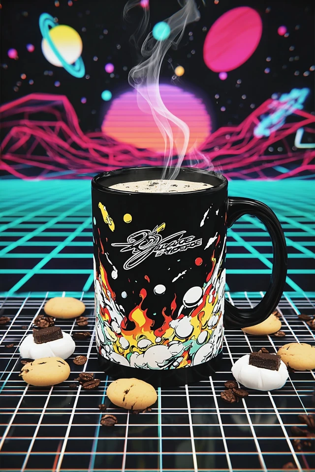 Neon Dreams: Vibrant Synthwave Art Collection - Image 4