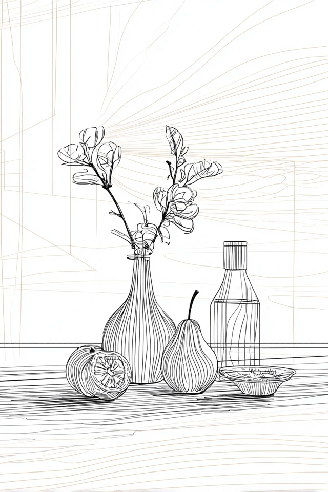Fluid Contour Portrait - Image 3
