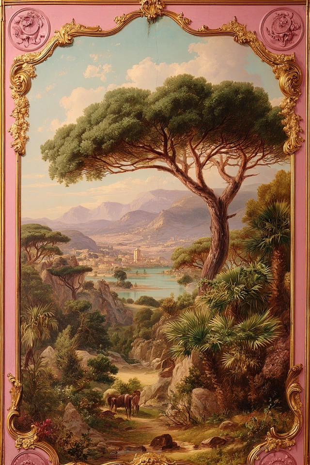 Rococo Elegance: A Four-Part Artistic Study - Image 2