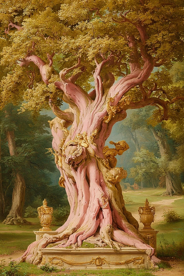 Rococo Elegance: A Four-Part Artistic Study - Image 5