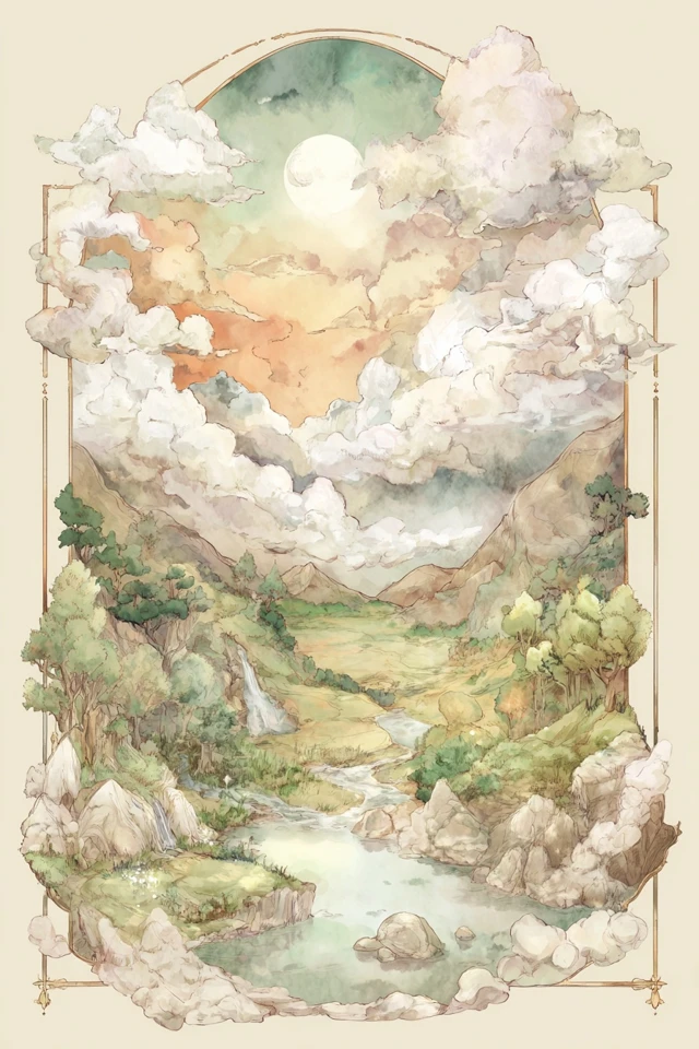 Ethereal Botanical Portrait - Image 2