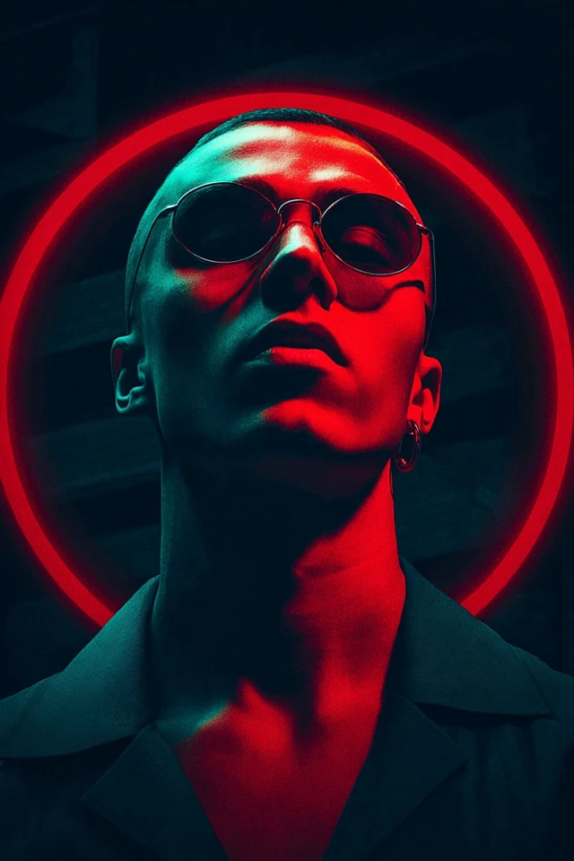 Neon Halo Noir - Image 1