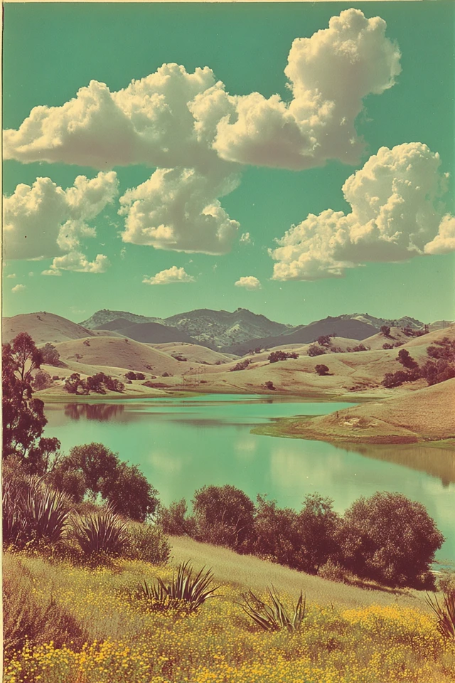Retro Emerald Elegance - Image 2