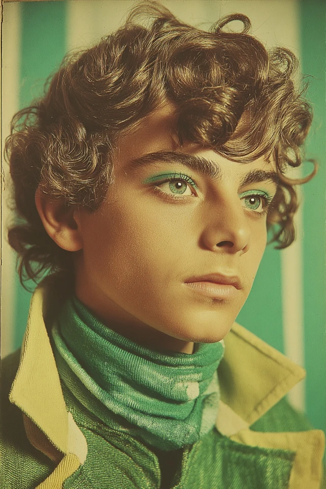 Retro Emerald Elegance - Image 1