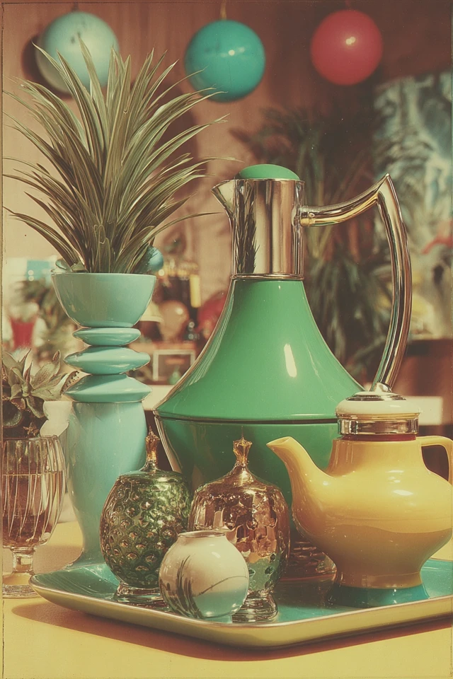 Retro Emerald Elegance - Image 3