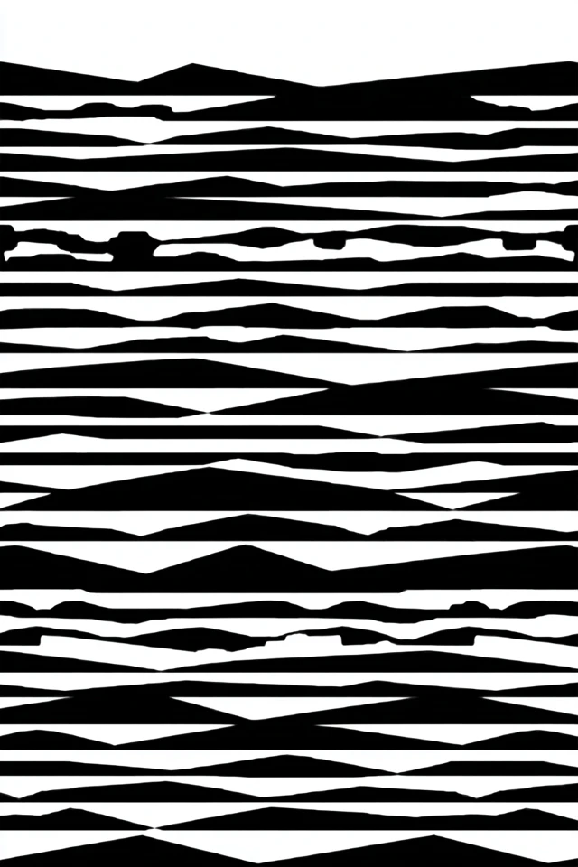 Fragmented Shadow Portrait - Image 2