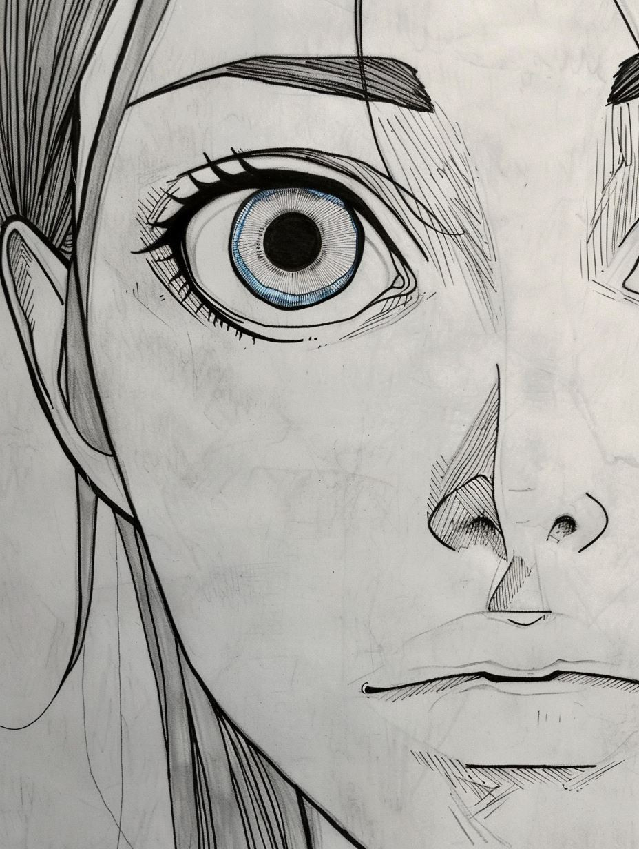 Expressions of the Soul: Pencil Portraits - Image 2